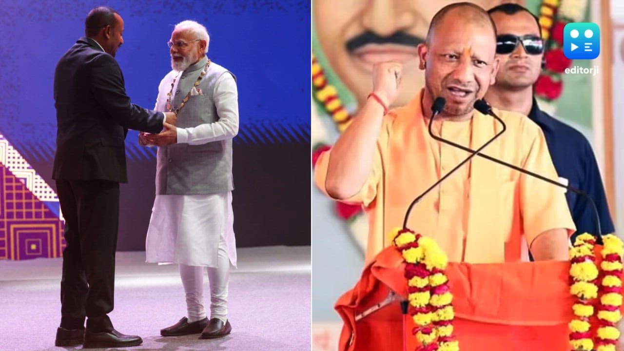 UP CM Yogi Adityanath hails PM Modi's statesmanship after top Ethiopia award