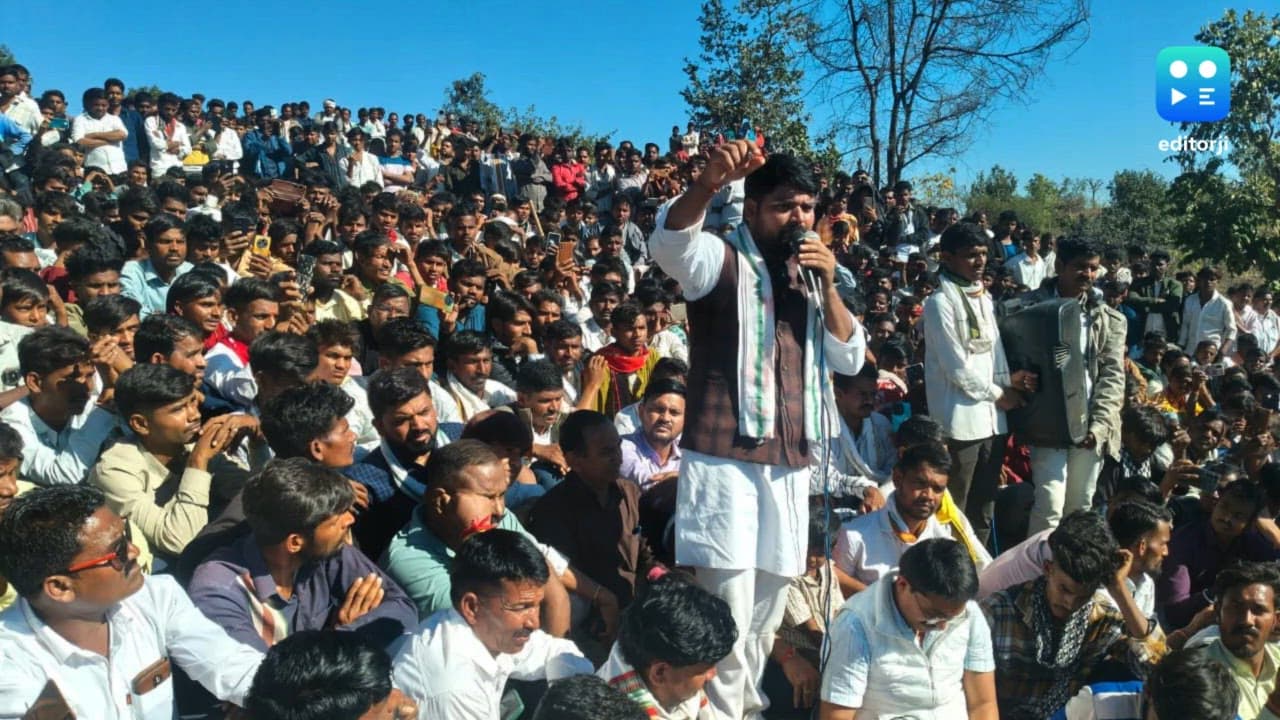 Gujarat AAP MLA Chaitar Vasava questions police action against tribal villagers in Banaskantha