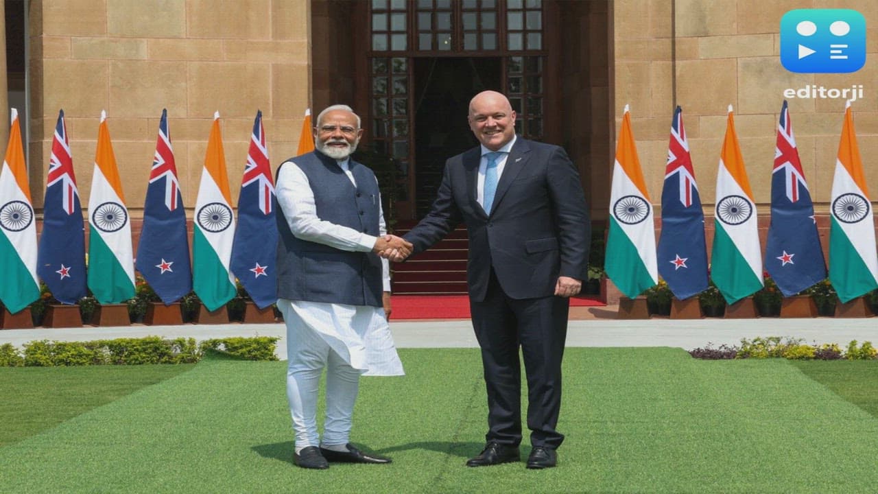 India, New Zealand announce free trade agreement; to serve as catalyst for trade, investment