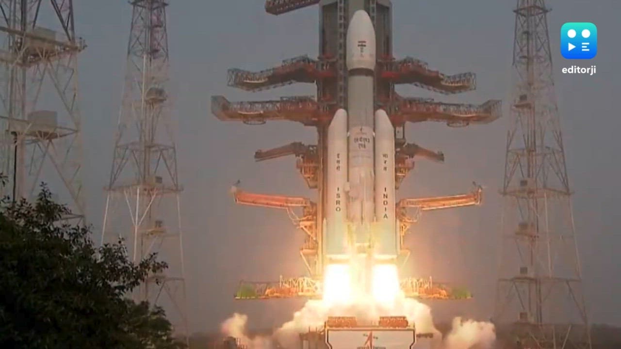 ISRO's LVM3 rocket places US communication satellite into low earth orbit