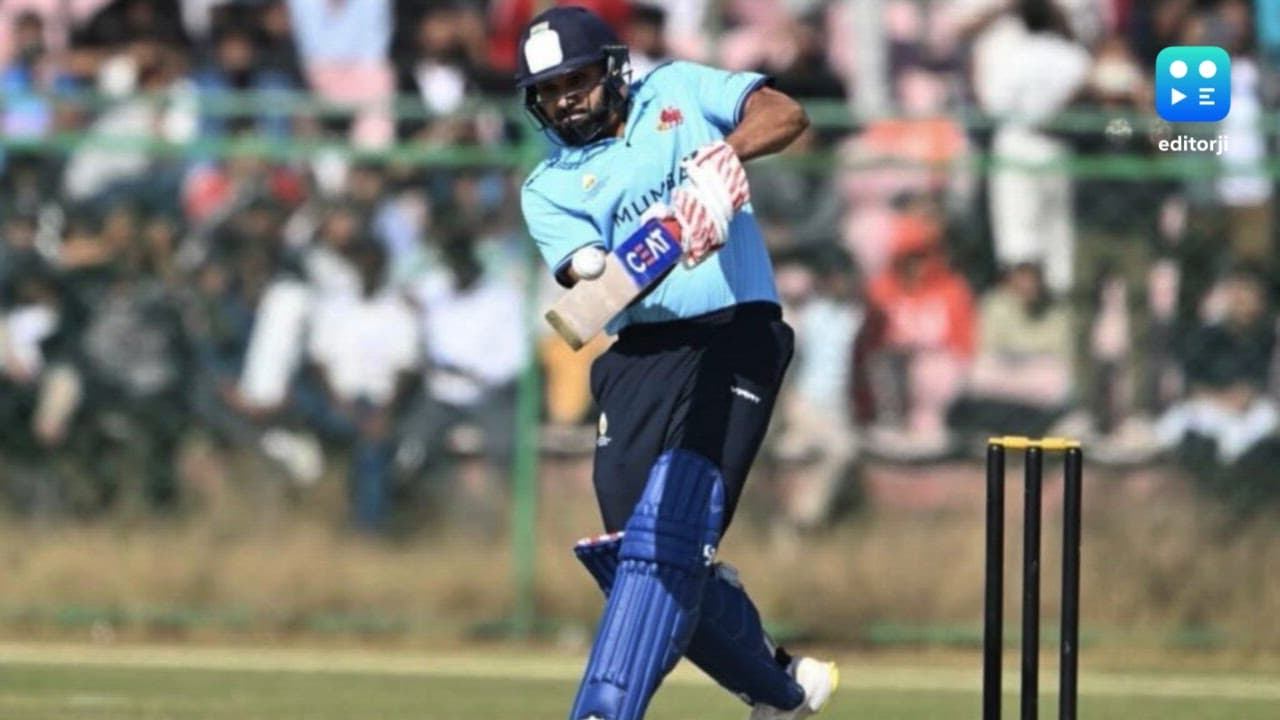 Vijay Hazare trophy: Rohit Sharma smashes 155, enthralls 20,000 fans in Jaipur