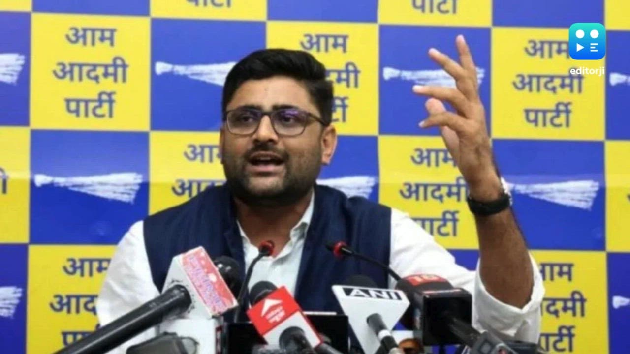 AAP MLA Gopal Italia alleges bullying, extortion at Visavadar groundnut centre