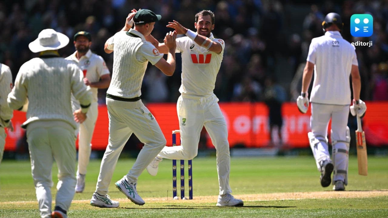 Australia lead England by 46 after 20 wickets fall on crazy day at MCG