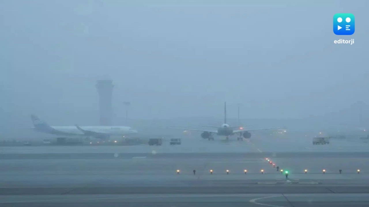 Delhi wakes up to dense fog, IGI Airport faces major disruptions