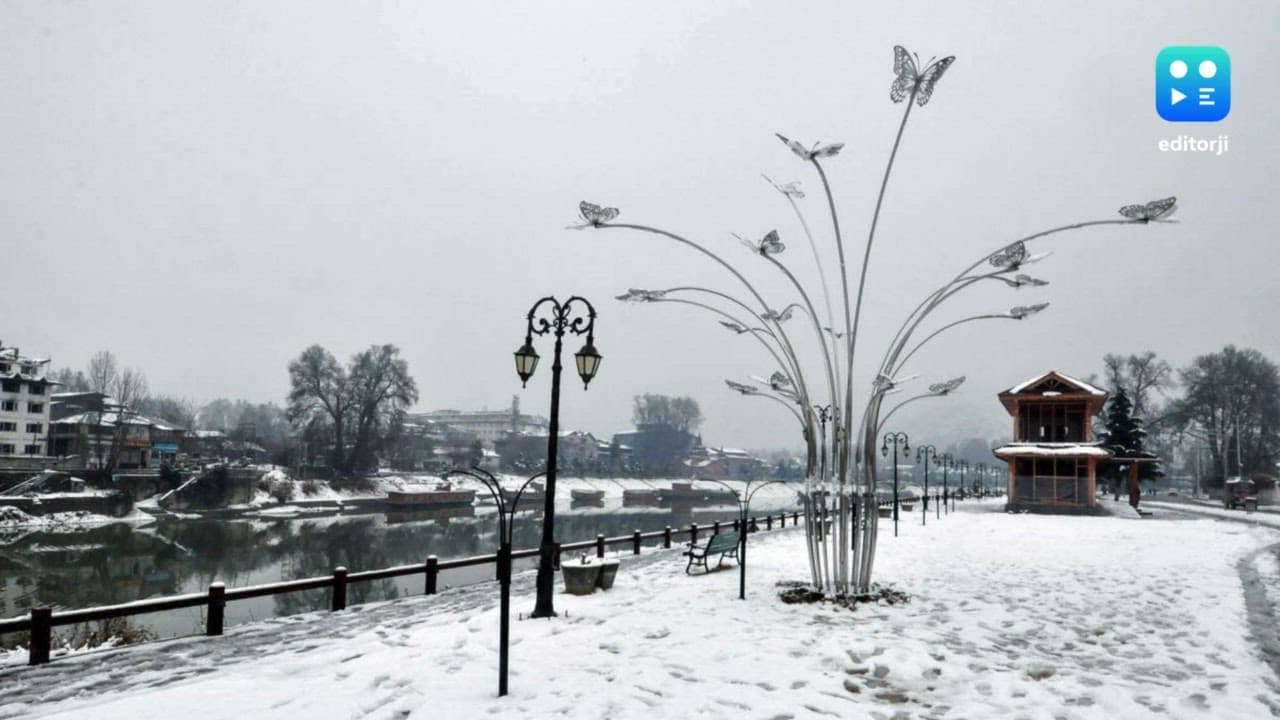 Fresh spell of rain, snow likely in Kashmir; night temperatures stay above normal