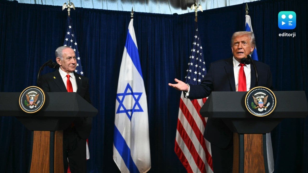Trump warns Hamas, Iran after Netanyahu talks