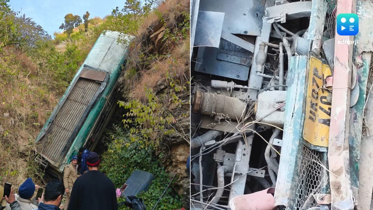 Uttarakhand: Bus falls into gorge in Almora; 6-7 feared dead