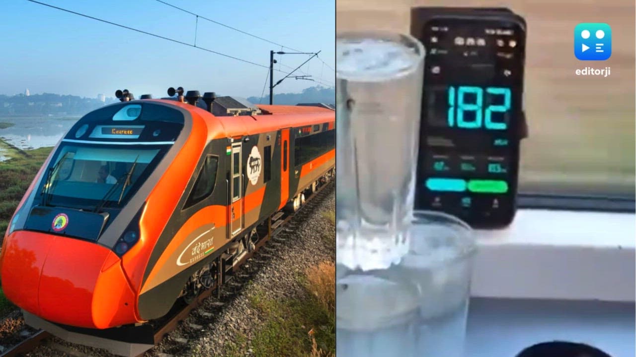 Watch: Vande Bharat Sleeper achieves 180 kmph during Kota-Nagda trial run