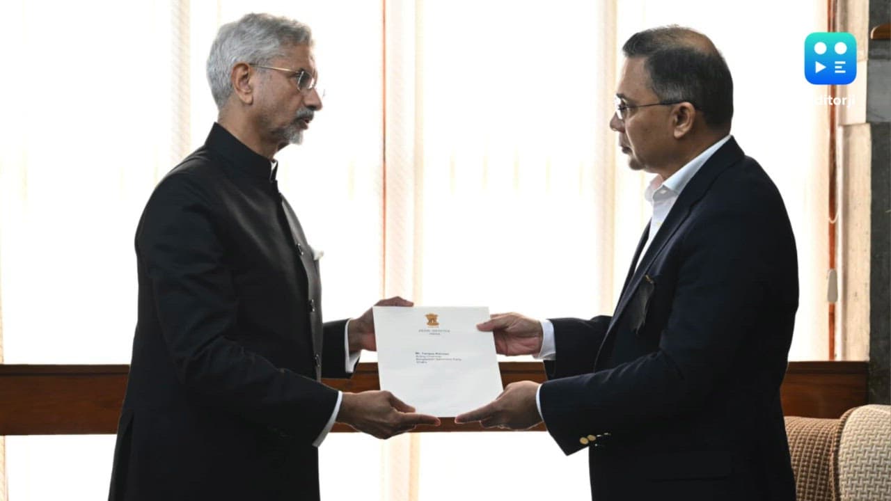 Jaishankar condoles Khaleda Zia’s death, delivers PM Modi’s letter to Tarique Rahman in Dhaka