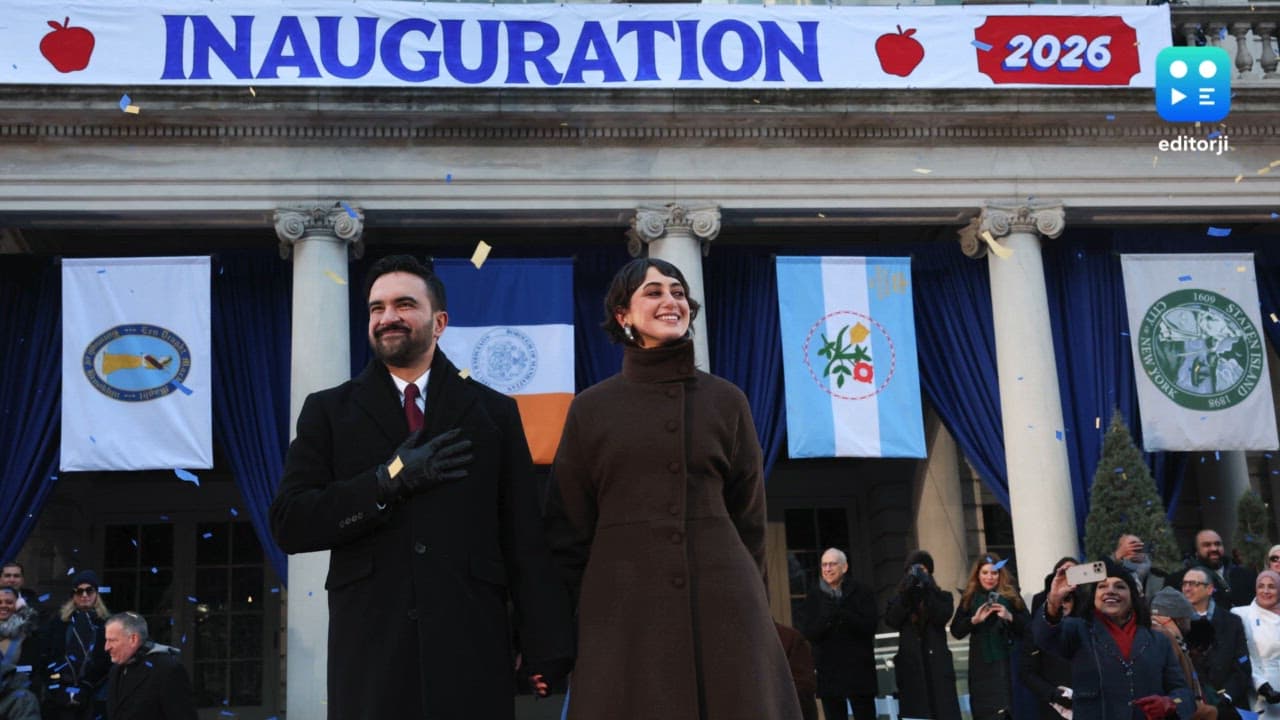 New York mayor Zohran Mamdani pledges left-wing success after taking office