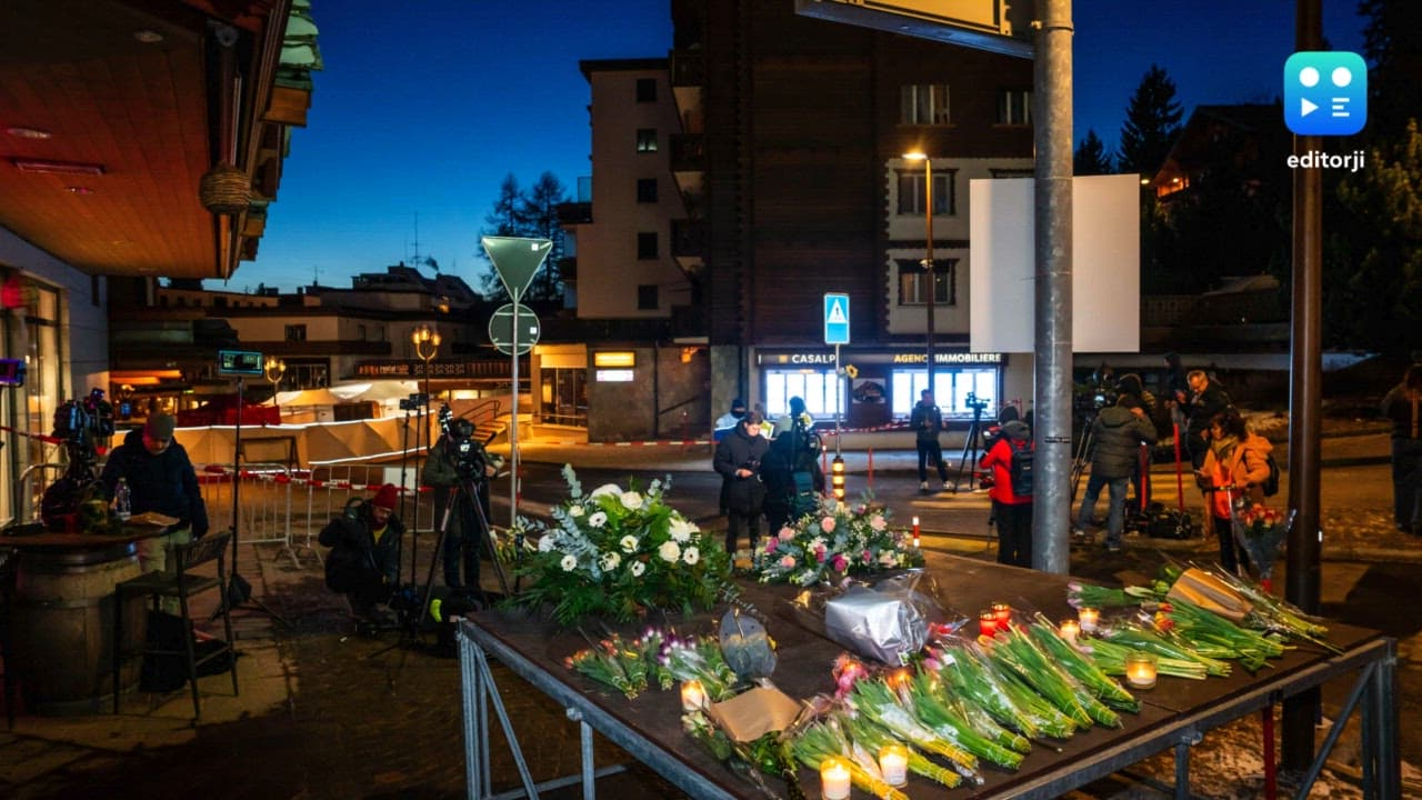 Around 40 killed as fire ravages Swiss ski resort New Year party