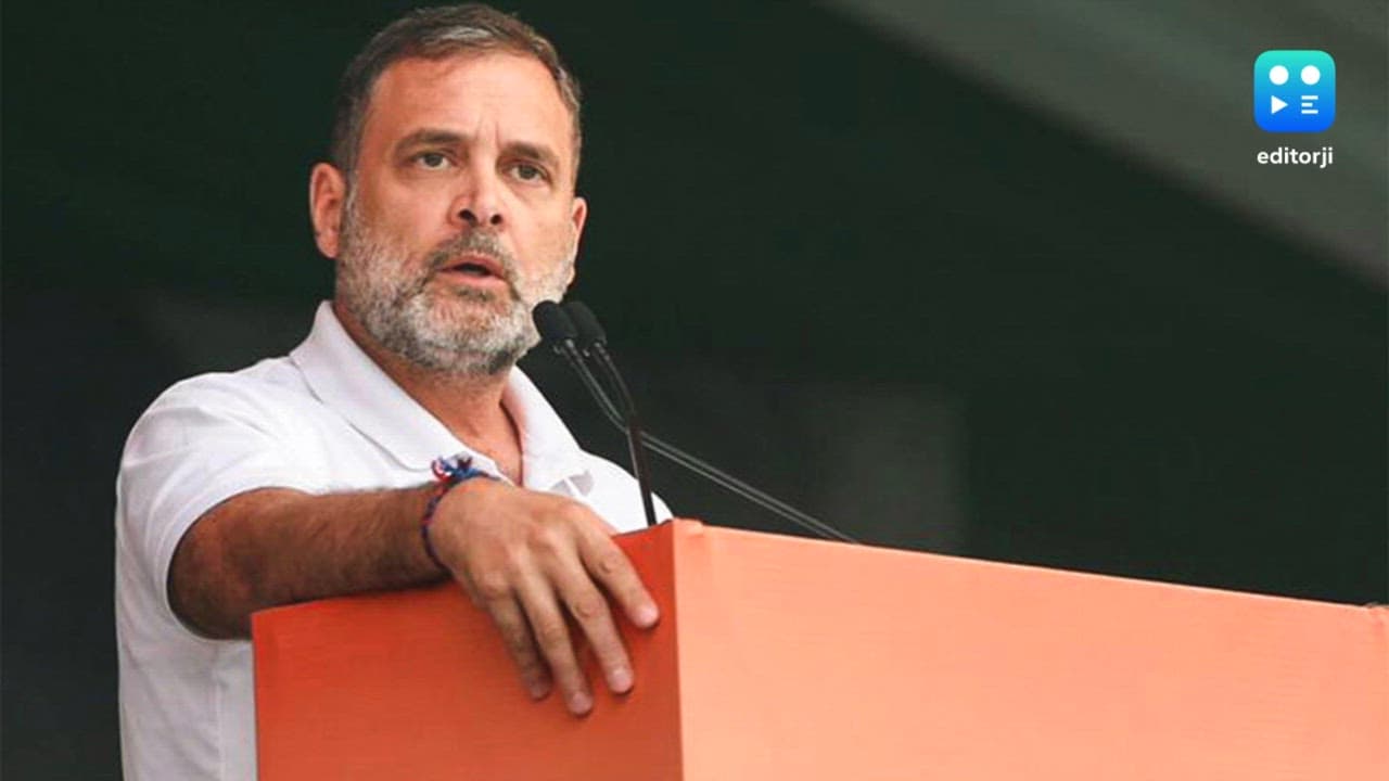 Rahul Gandhi slams BJP, says Indore getting ‘no water, just poison’