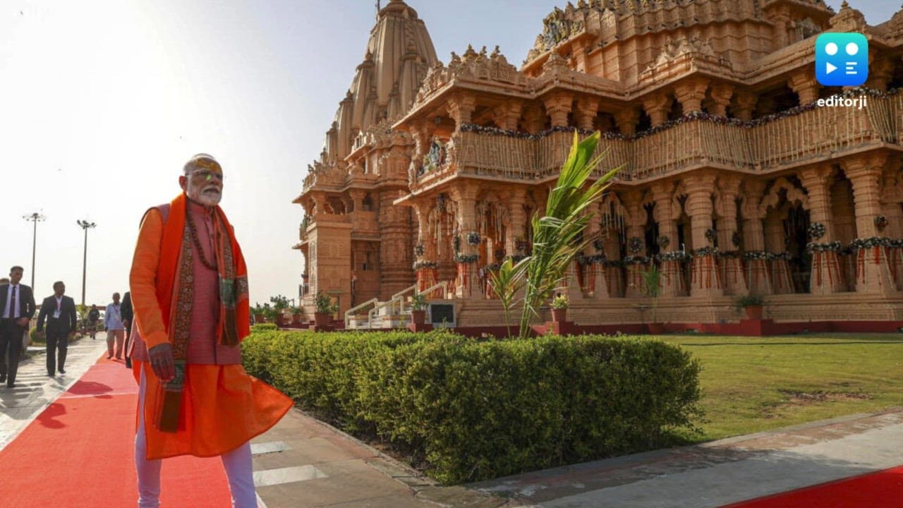 PM Modi hails Somnath Temple as symbol of India's indomitable spirit