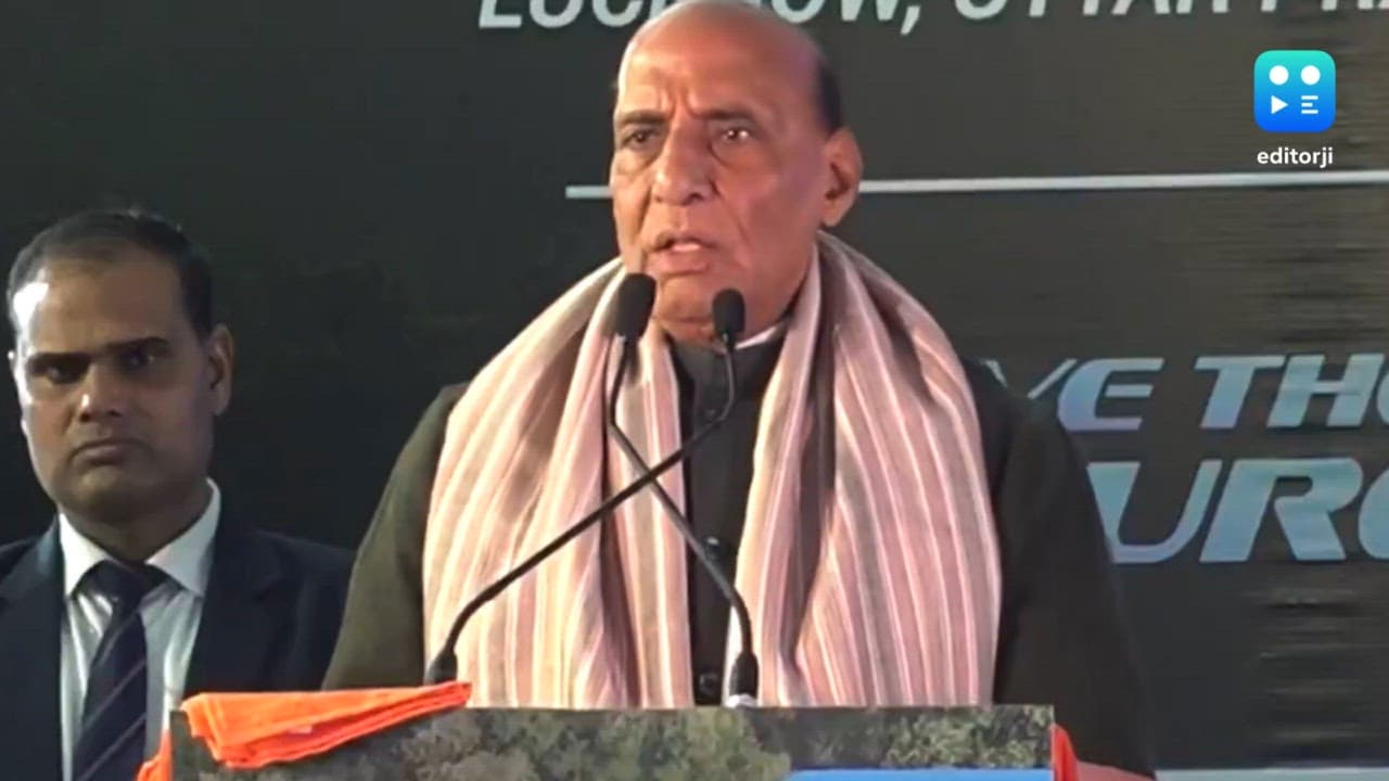 Over Rs 34,000 crore investment made in UP defence corridor nodes: Rajnath Singh
