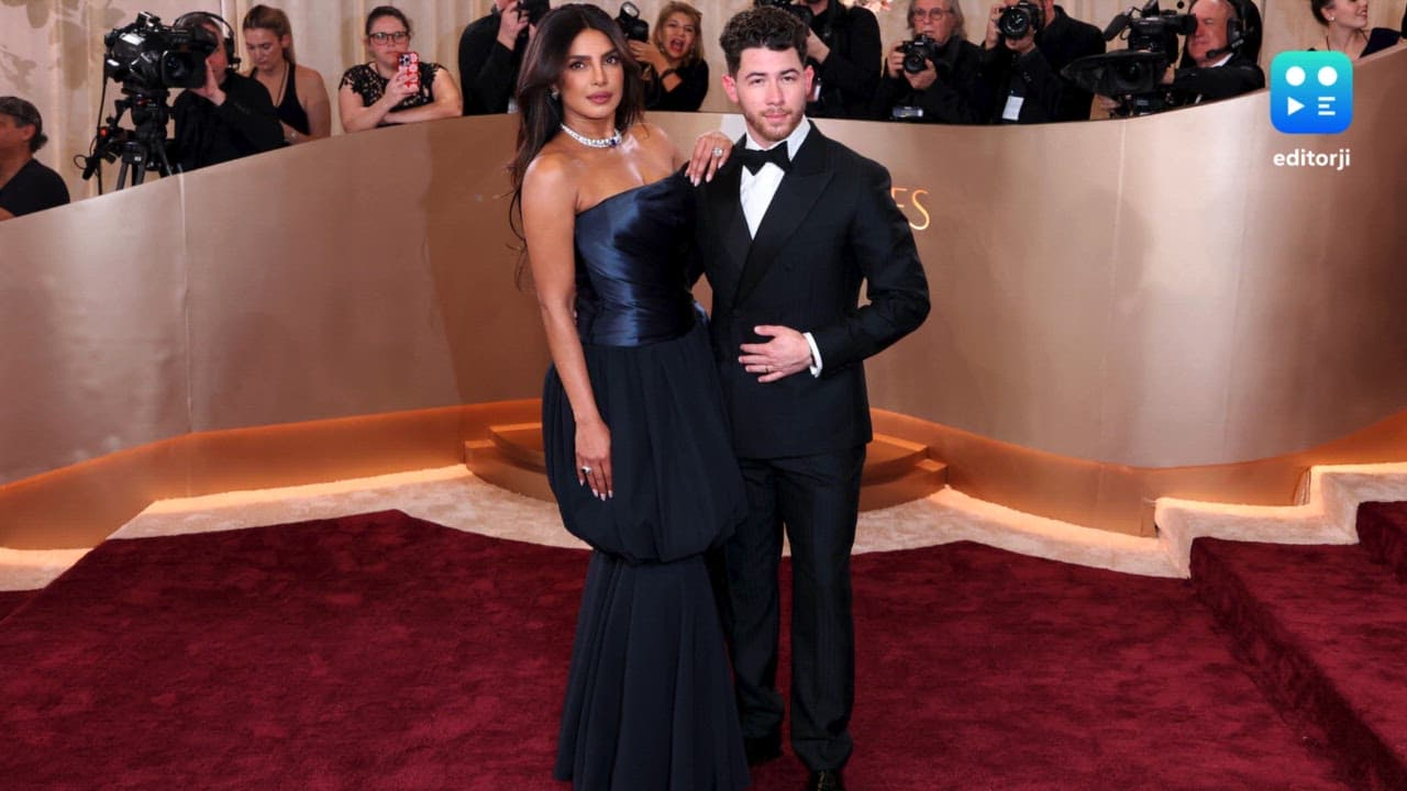 Priyanka Chopra Jonas makes stylish red carpet appearance at Golden Globes 2026