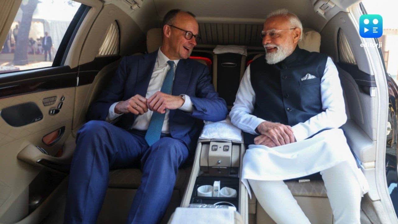 PM Modi holds wide ranging talks with Germany's Merz