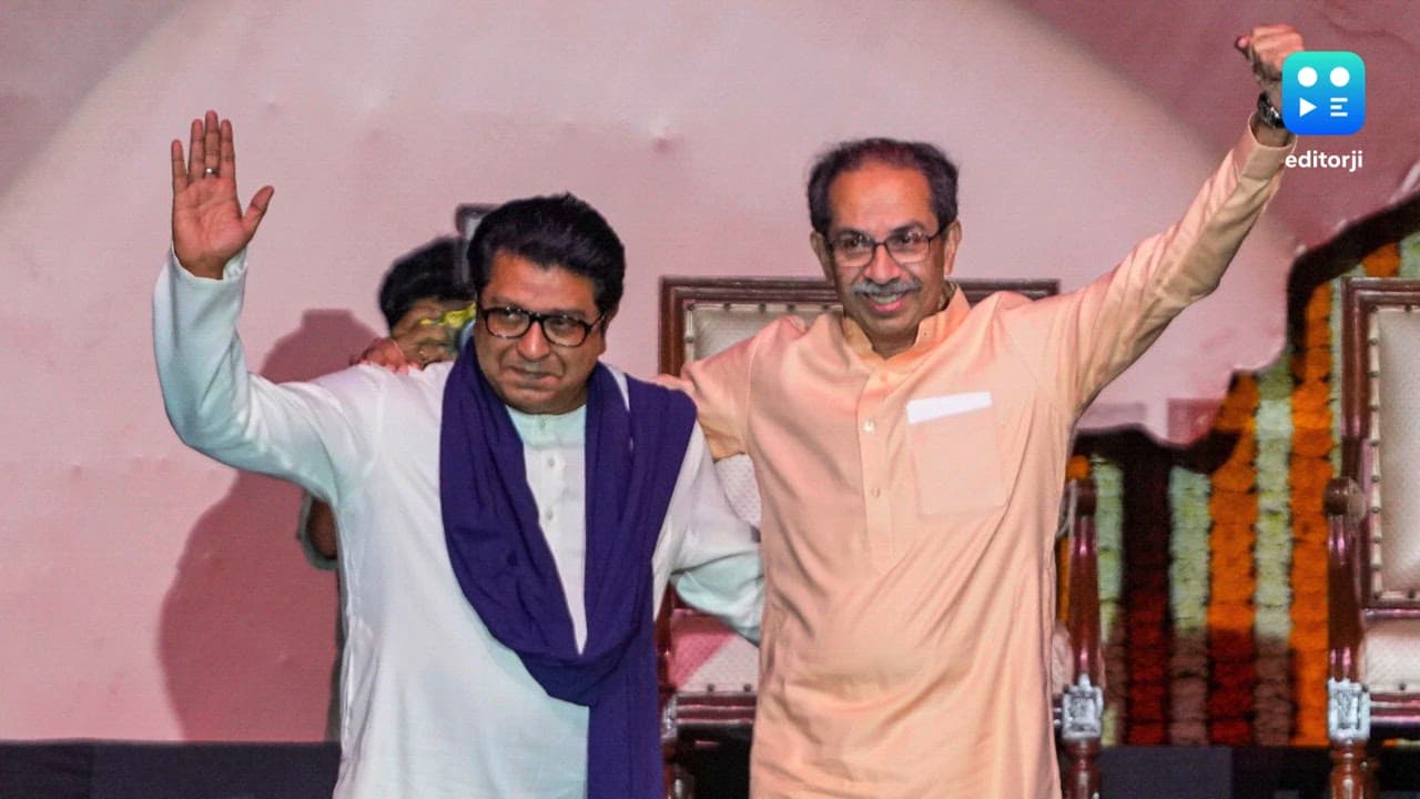 Civic polls: Uddhav urges voters to dislodge BJP regime; Raj Thackeray accuses SEC of bias
