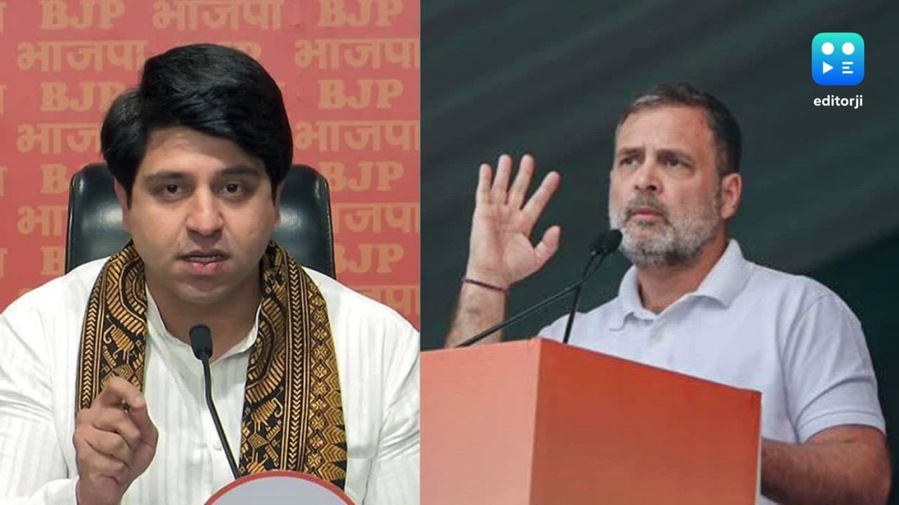 BJP responds to Rahul Gandhi's 'EC gaslighting people' claim with 'khandani chor' barb