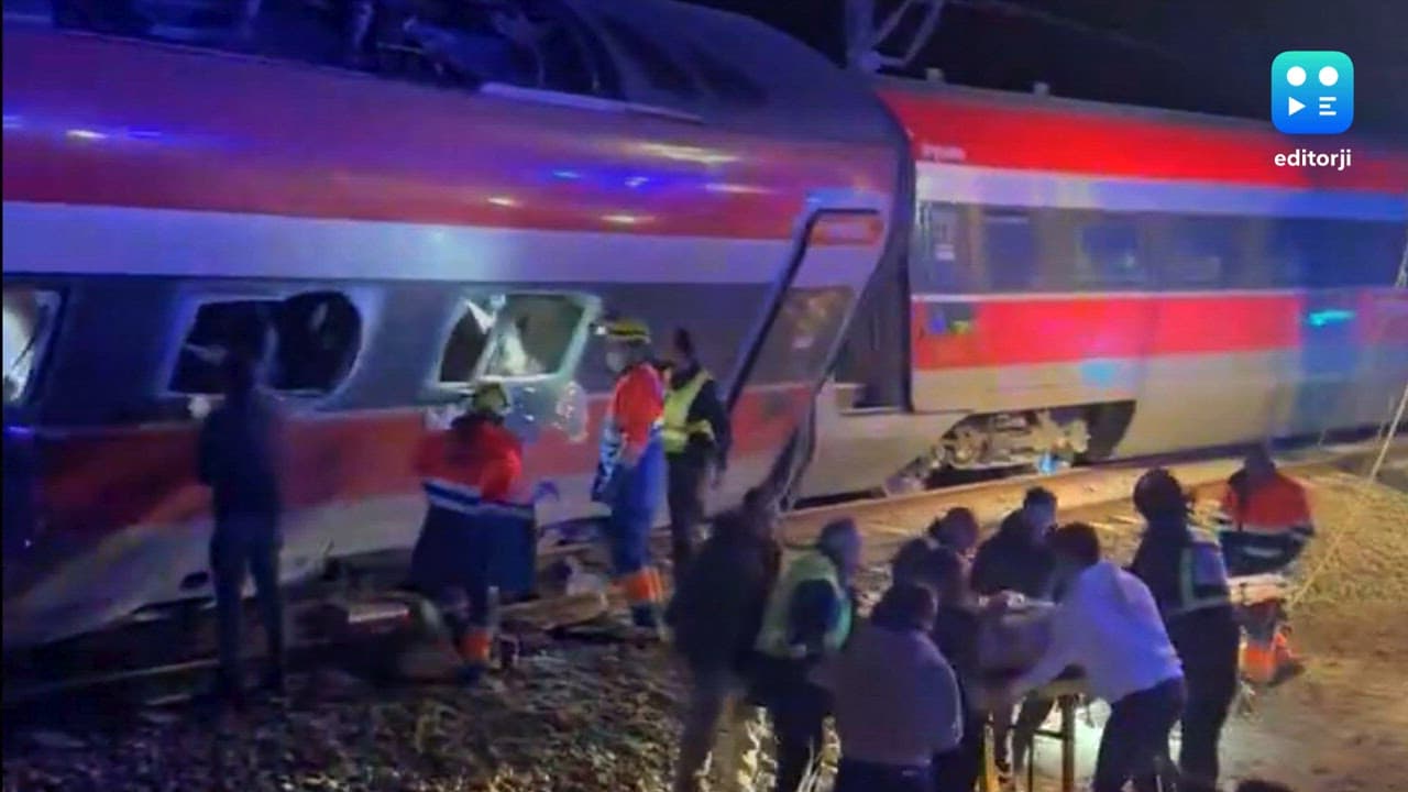 Spain reels after high-speed train collision kills 21 in Andalusia