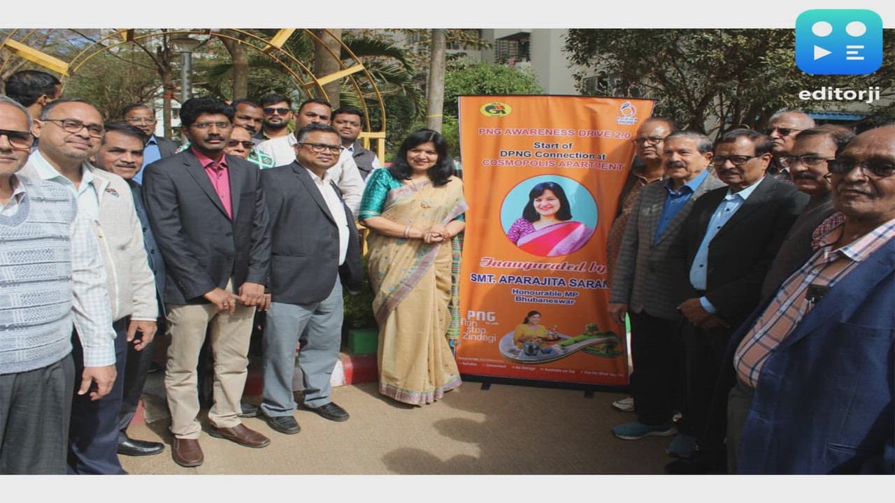 GAIL launches DPNG supply at two residential societies in Bhubaneswar under National PNG Drive 2.0