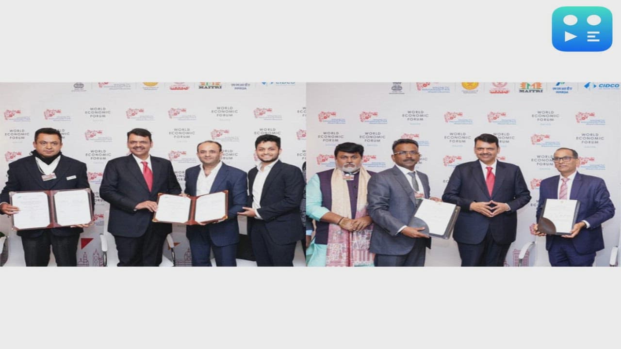 Maharashtra govt signs multi-billion dollar MoUs at WEF 2026