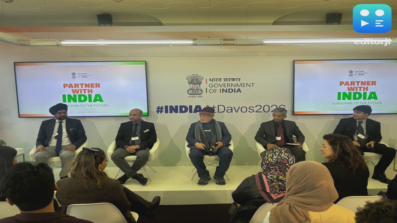 Uttar Pradesh delegation engages global investors at WEF across key industrial sectors