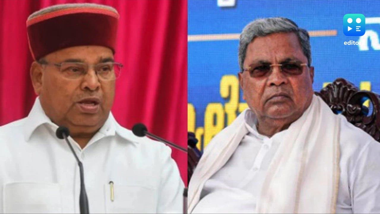 Karnataka Governor TC Gehlot cuts address short, Siddaramaiah calls him 'Centre’s puppet'