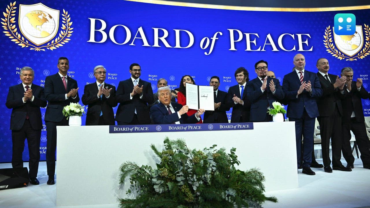 India among those absent at signing ceremony of Trump's 'Board of Peace'