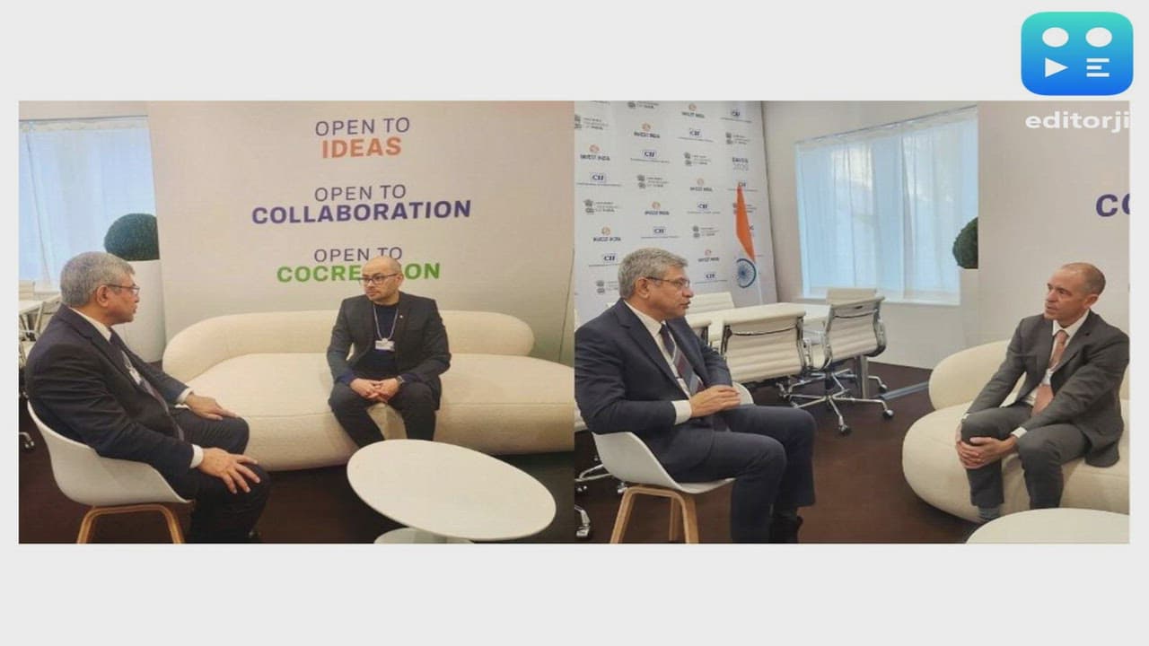 Look forward to continuing our conversation at Summit: Google DeepMind CEO after meeting with Ashwini Vaishnaw in Davos