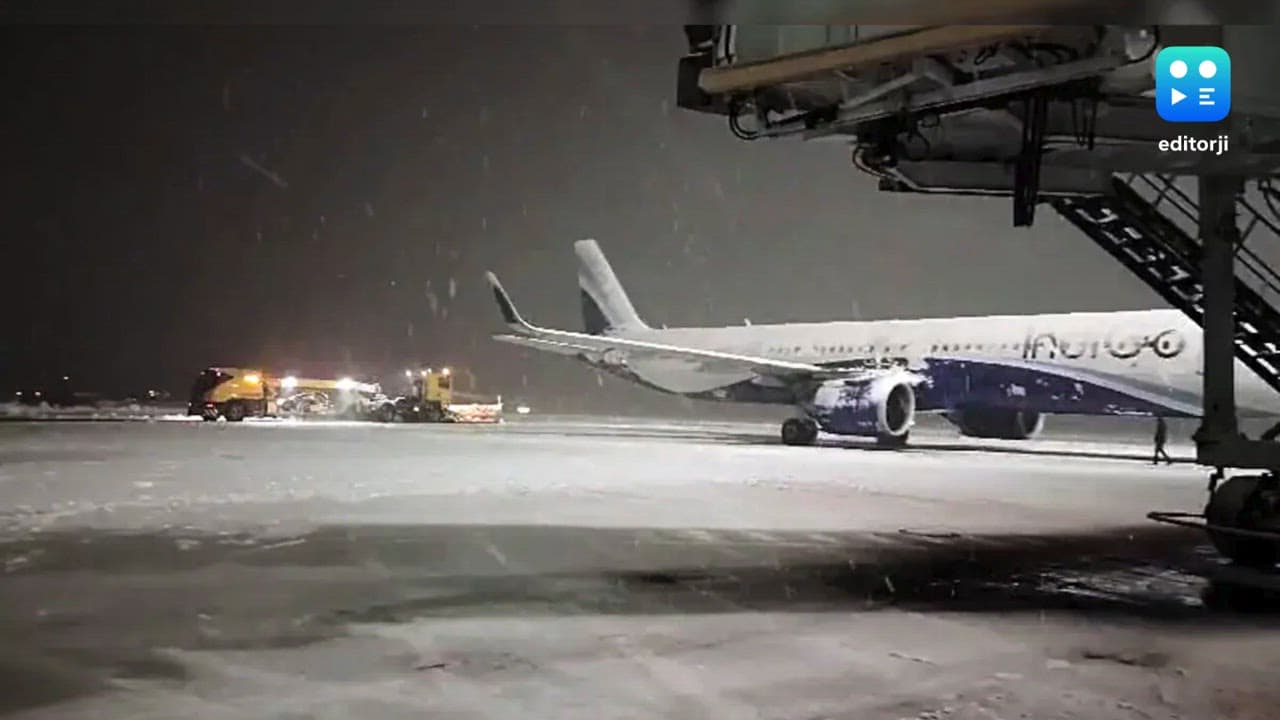 All flights cancelled at Srinagar airport due to snowfall