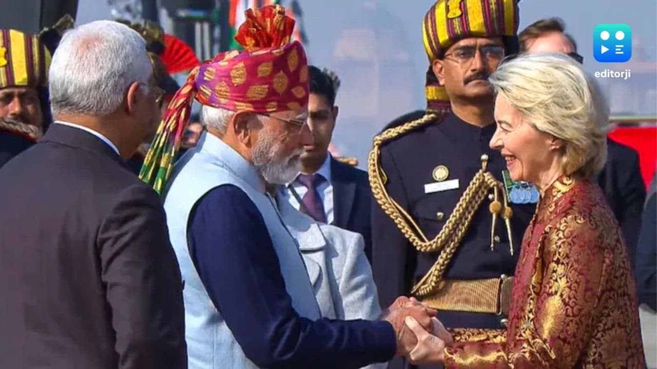 A successful India makes world more stable: EU's Ursula von der Leyen