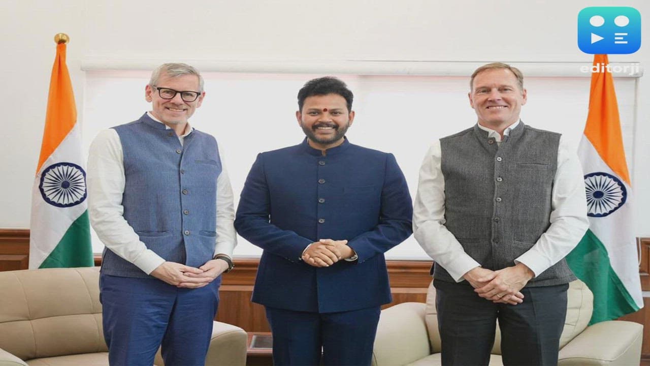 Aviation Minister Naidu meets Airbus executives for Indian MSMEs integration into global aviation supply chains