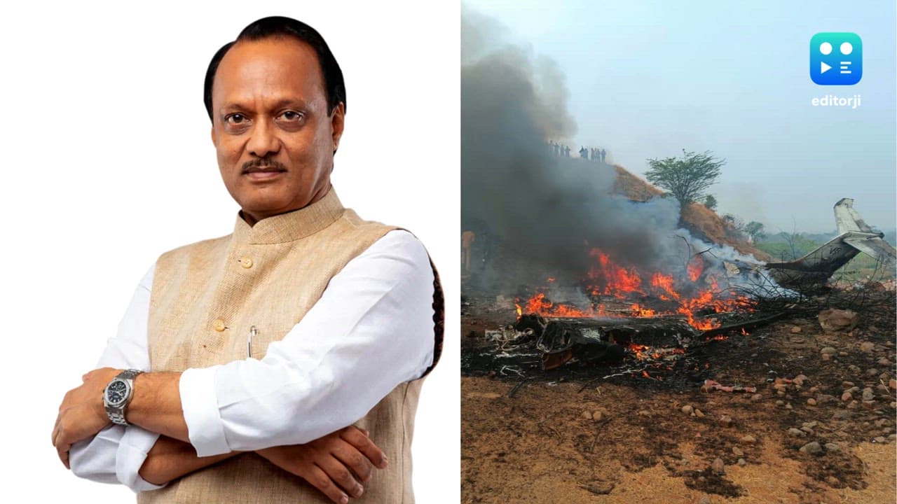Maharashtra Dy CM Ajit Pawar, three others killed in plane crash in Pune