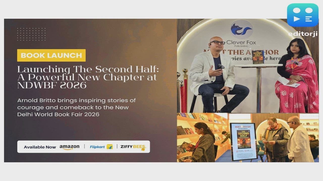 Second Halves, Stronger Stories: Arnold Britto's New Book Celebrates Courage, Comebacks, and the Power of Reinvention