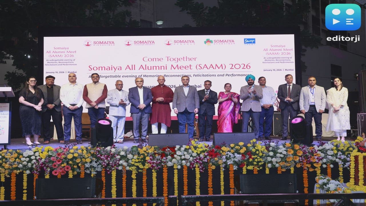 "We Left the Campus, But the Campus Never Left Us" A Quarter-Century of the Somaiyan Spirit Honoured at Somaiya Vidyavihar's Alumni Meet - SAAM 2026