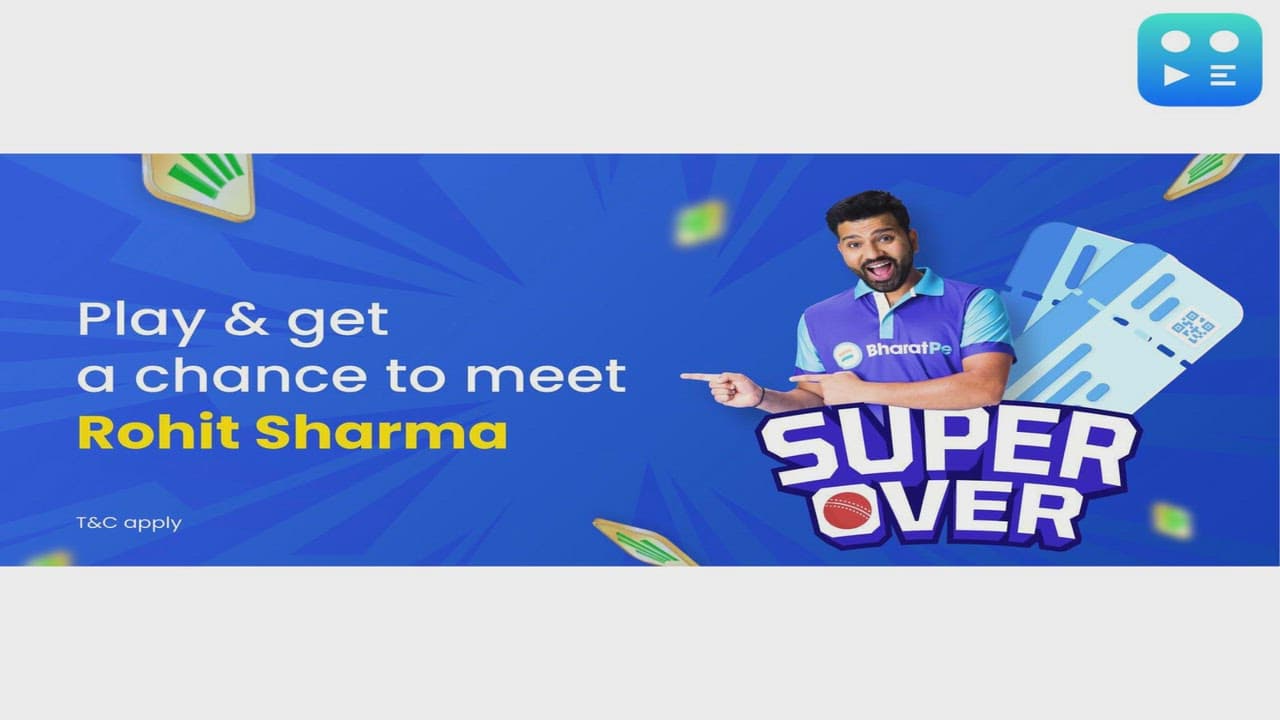 BharatPe launches 'Super Over' campaign with Rohit Sharma ahead of ICC Men's T20 World Cup