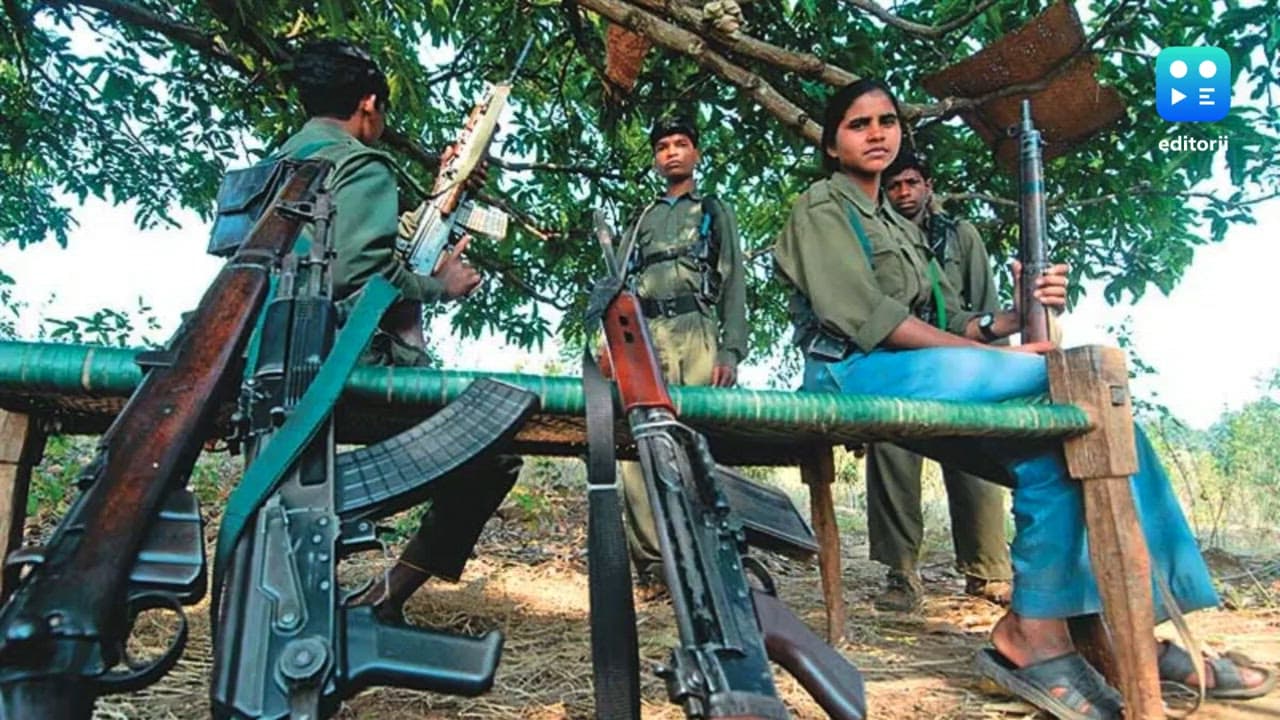Four Naxalites with total bounty of Rs 8 lakh surrender in Chhattisgarh’s Sukma