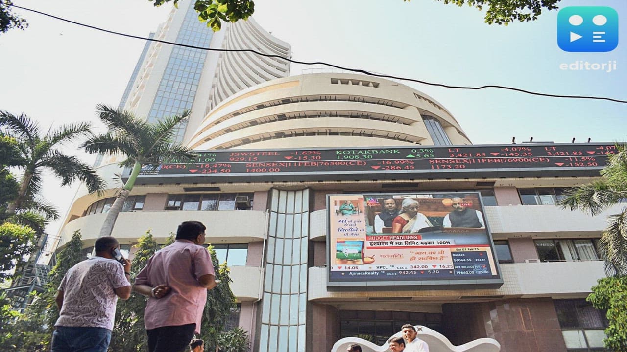 Nifty gain 0.3%, Sensex jumps 372 pts in opening on Monday, post heavy budget selloff