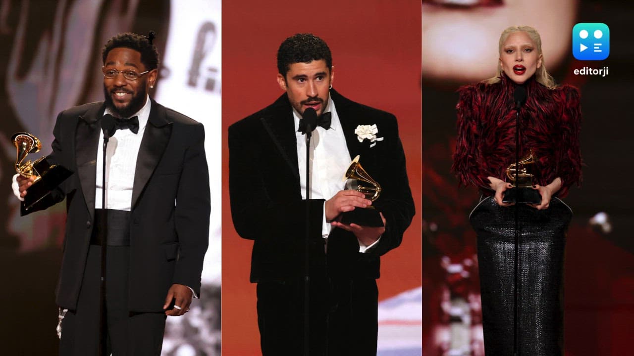 Kendrick Lamar, Bad Bunny, Lady Gaga triumph at Grammys
