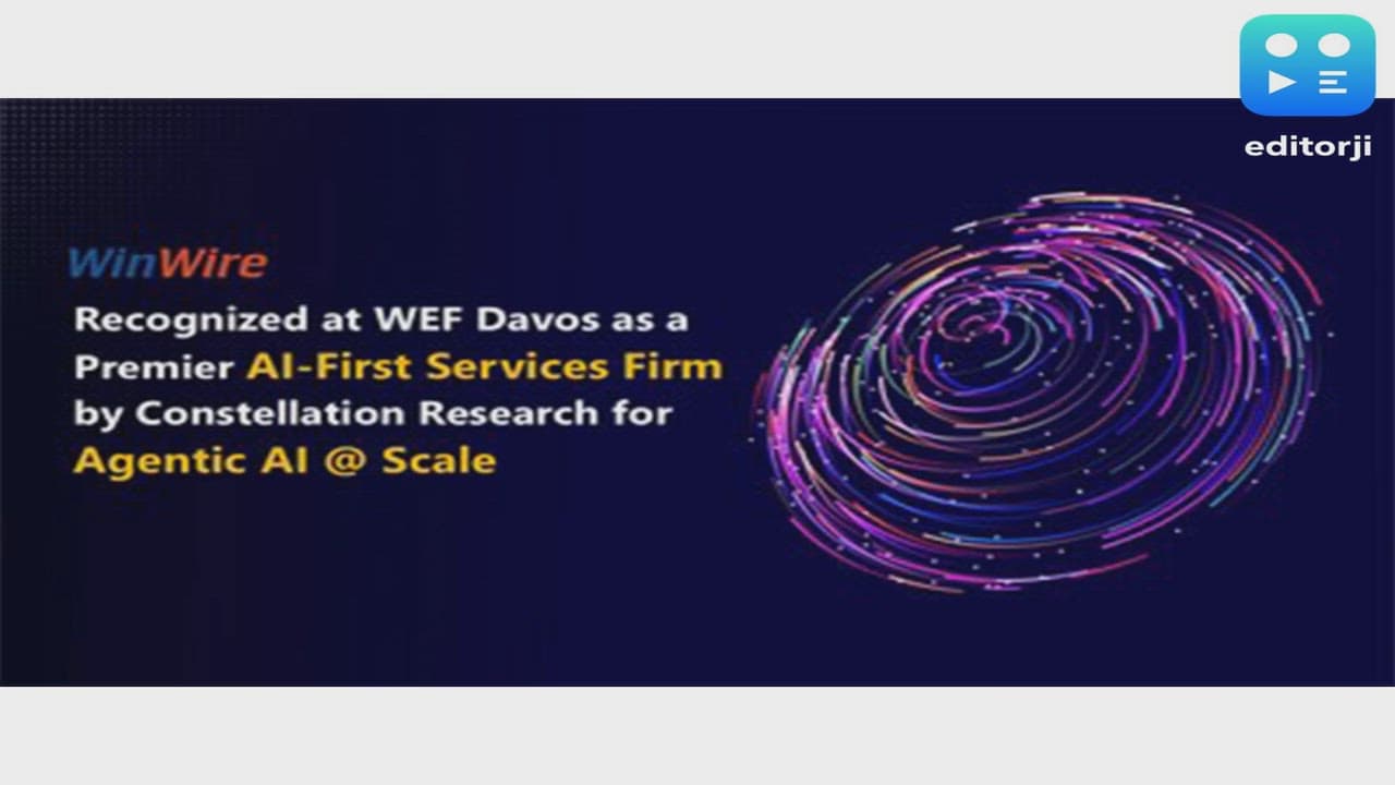 WinWire Recognized at WEF Davos as a Premier AI-First Services Firm by Constellation Research for Agentic AI @ Scale 
