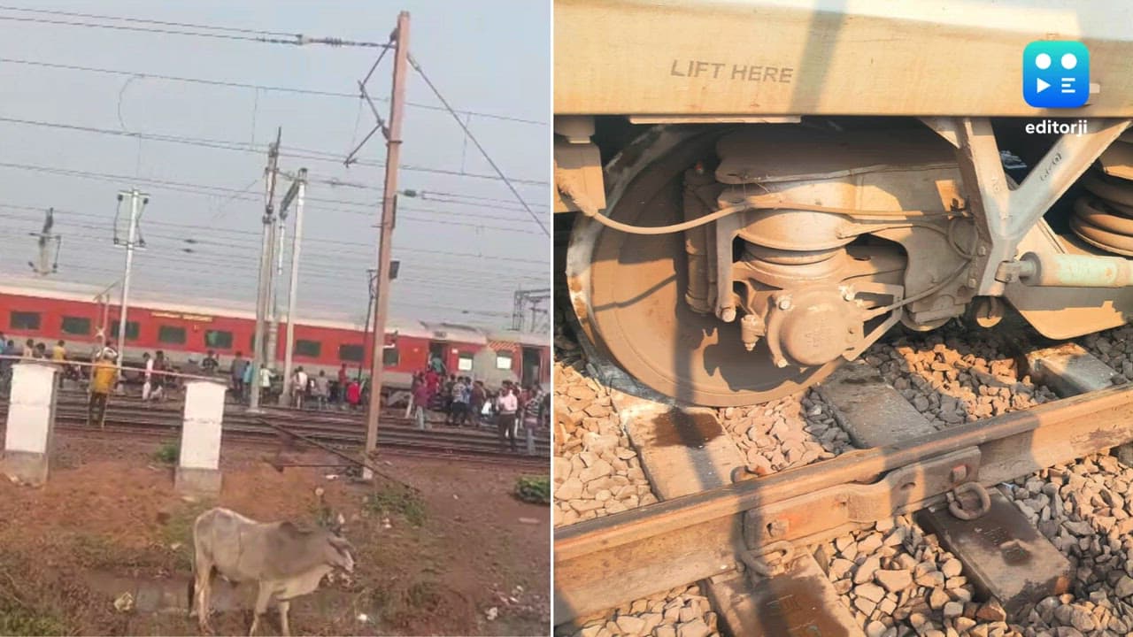 Three coaches of Chennai Central Express derail in Odisha’s Jajpur, none hurt