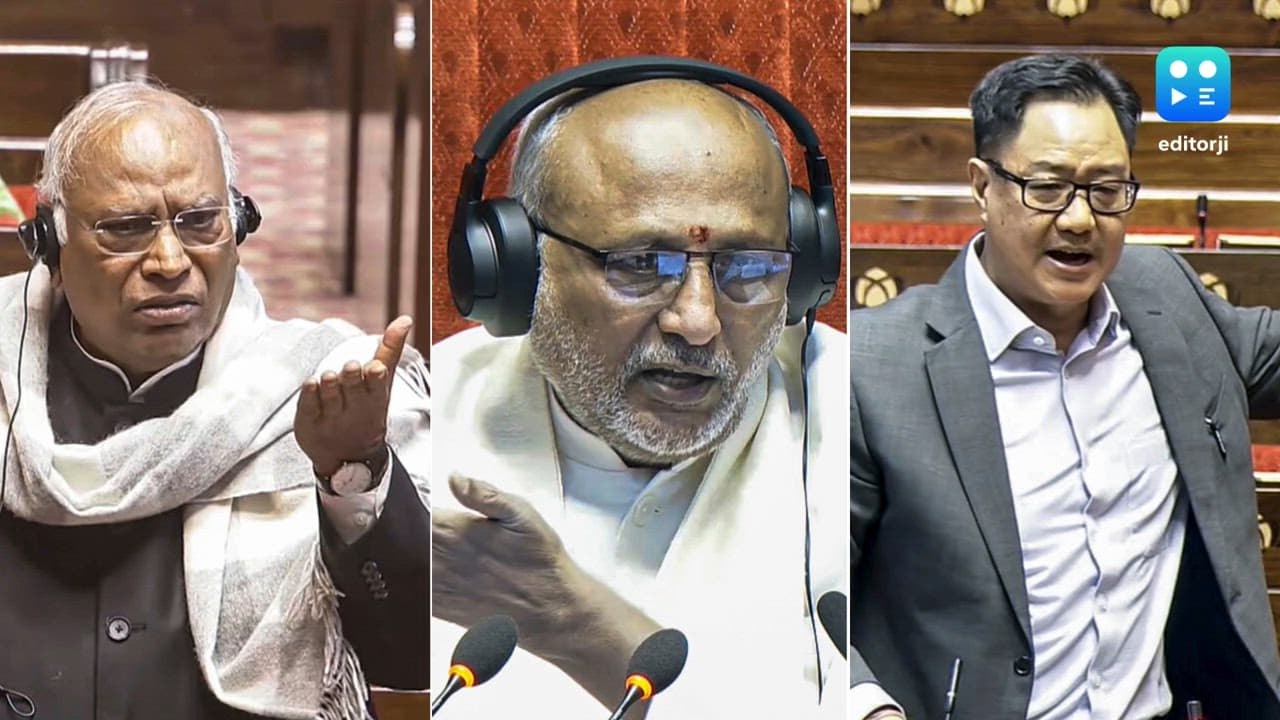 Rajya Sabha witnesses noisy scenes, walkout over Rahul being disallowed to speak in Lok Sabha