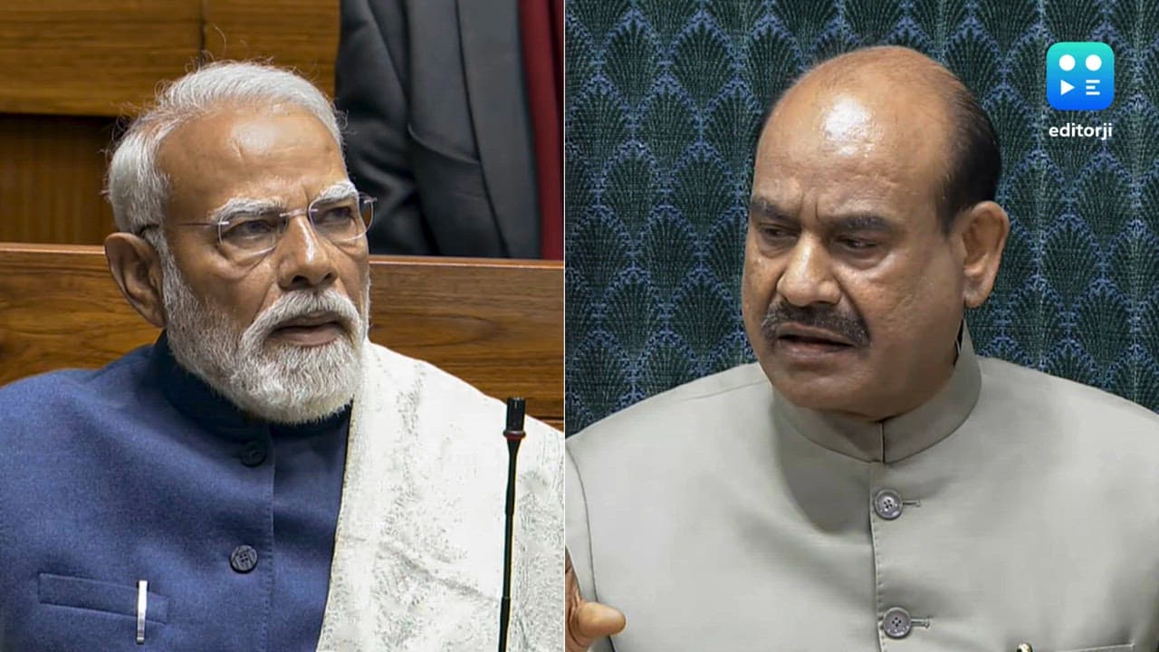 Had concrete info that Cong MPs could carry out unexpected act, asked PM not to come to LS: Om Birla