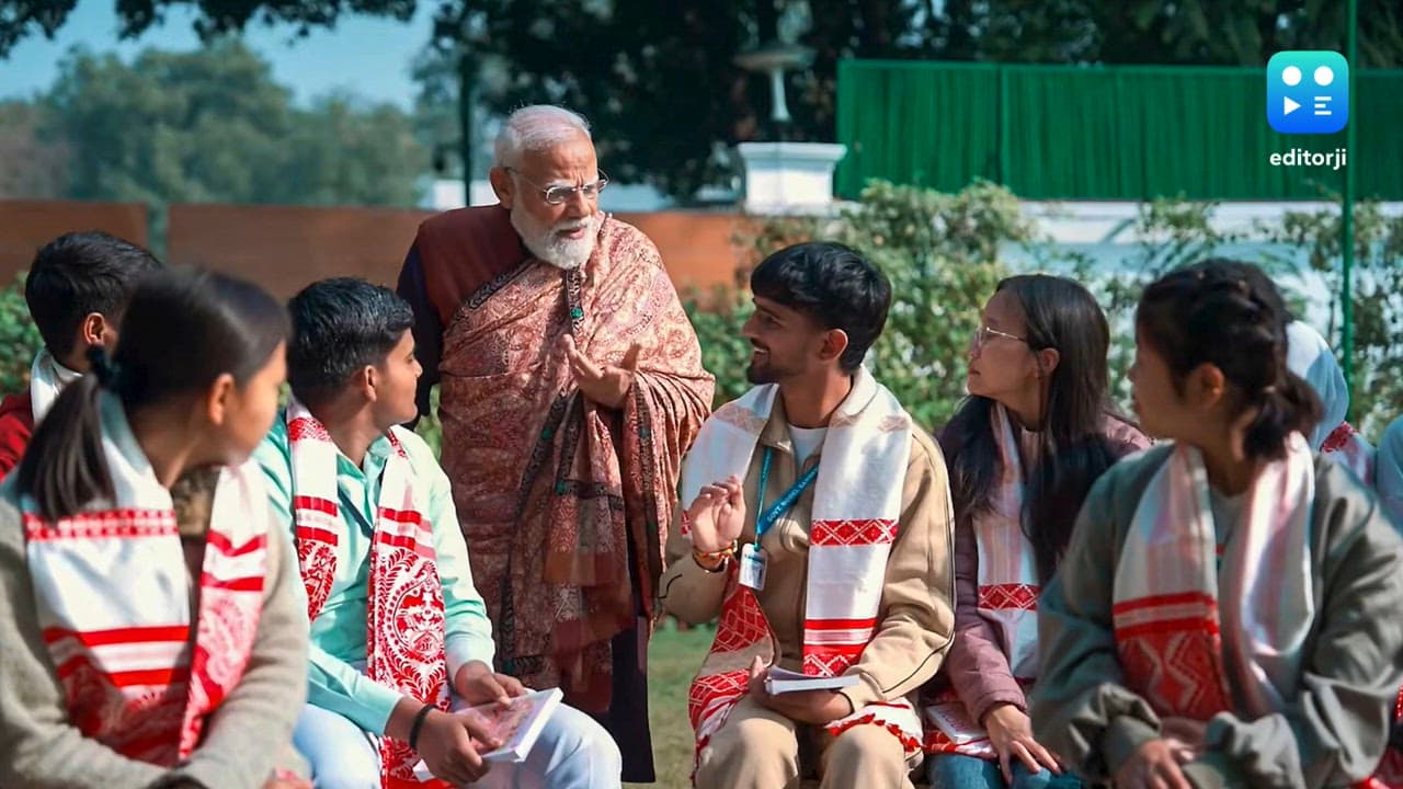 Focus not only on marks but also on improving life: PM Modi to students in Pariksha Pe Charcha