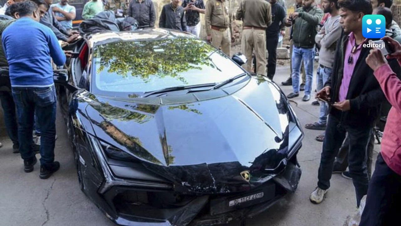 UP businessman's son ploughs speeding Lamborghini into people in Kanpur; six injured