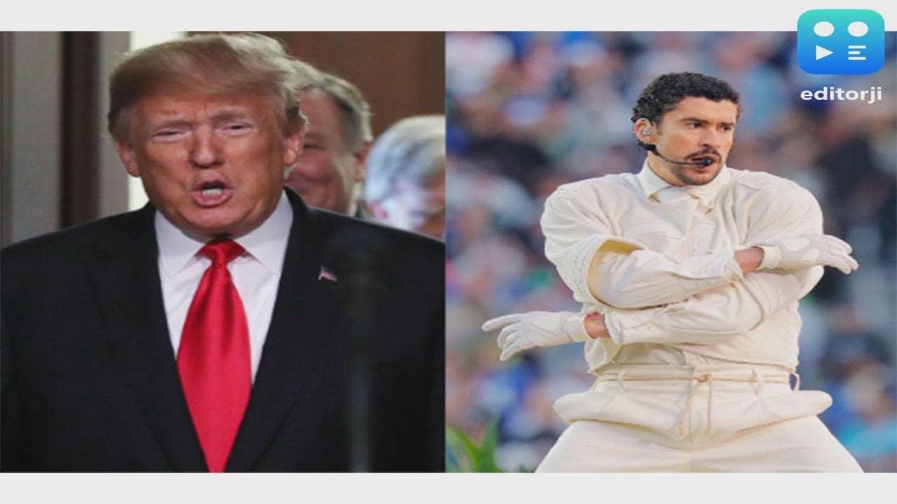 Donald Trump criticises Bad Bunny's Super Bowl halftime show as "slap in the face to our country"