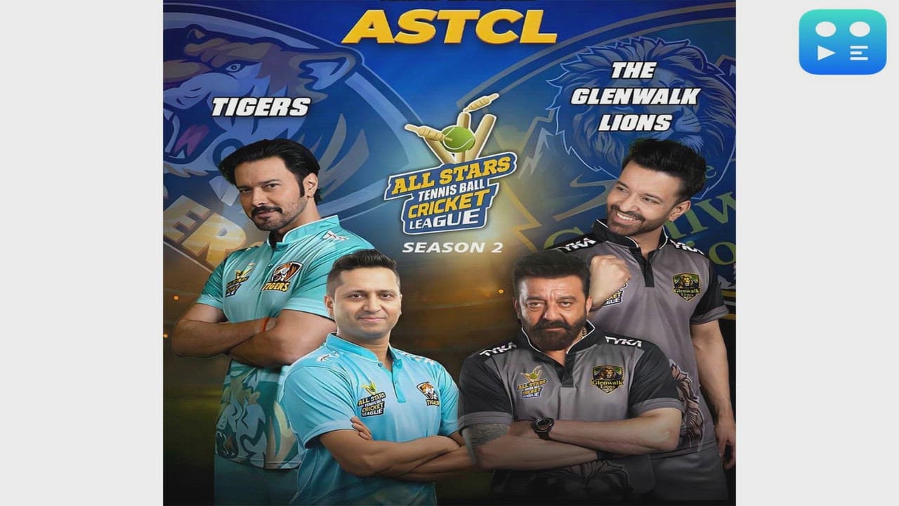 Faizan Ansari Teams Up with Sanjay Dutt, Rajneesh Duggal in Thrilling ASTCL Celebrity Cricket League