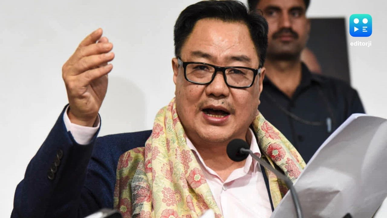 20-25 Congress MPs abused Speaker Om Birla in his chamber, claims Kiren Rijiju