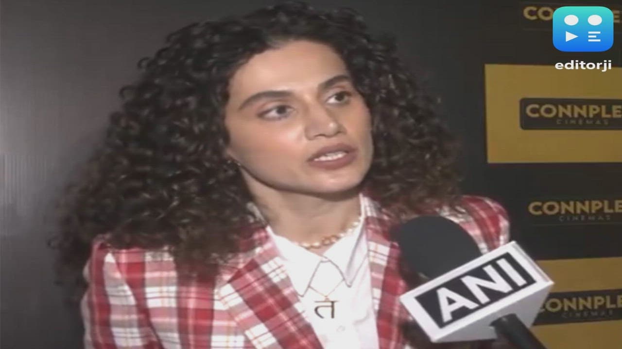 "I feel very sad...": Taapsee Pannu reacts to NEET aspirant's death in Patna, says society has 'normalised' such tragedies