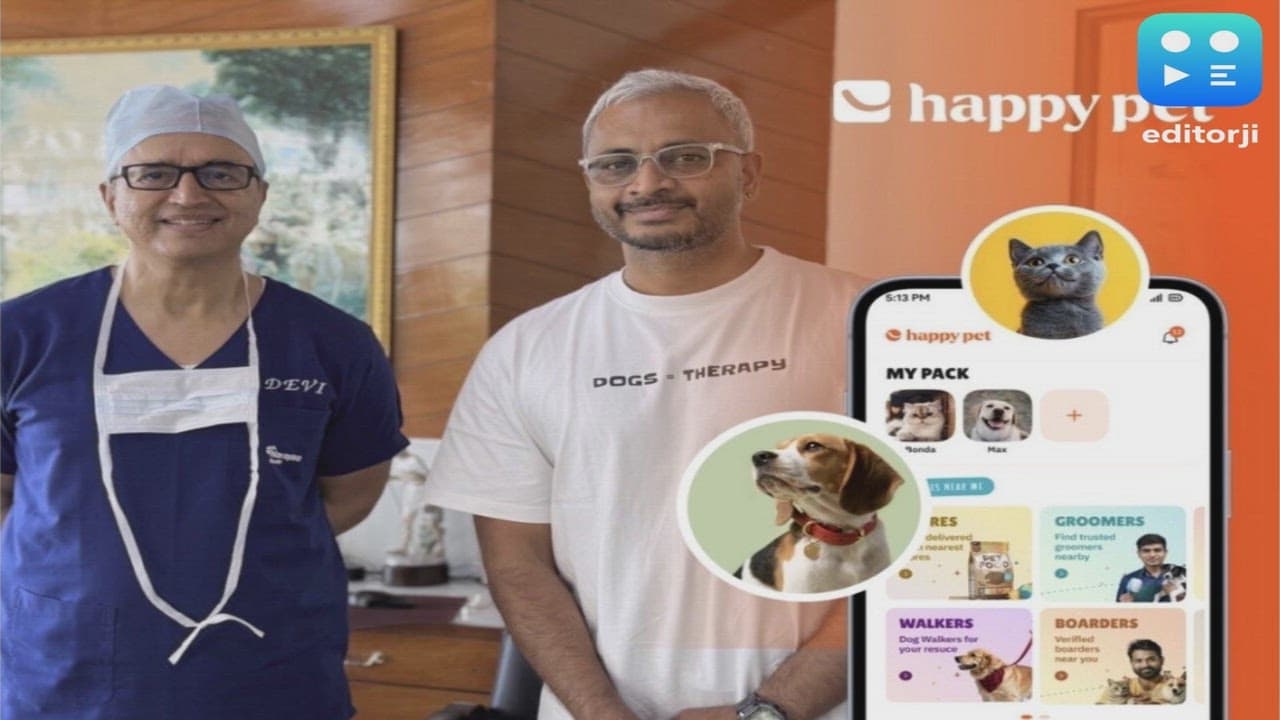 Happy Pet, India's First Pet Tech Company, Secures Strategic Funding from Dr. Devi Shetty